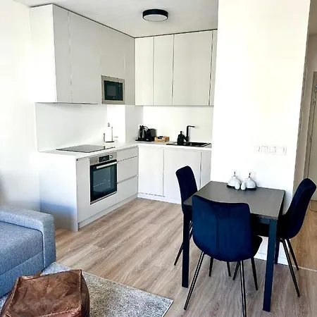 S Klimatizaciou A Balkonom Pri Letisku Bts 公寓